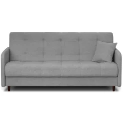 Wersalka Rozkładana Sofa Kanapa Z Funkcją Spania Teddy Baranek Szara TIVOLI