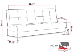 Wersalka z funkcją spania Enduro III