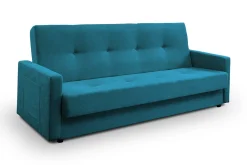 Wersalka z funkcją spania kanapa rozkładana sofa wersalka Lucio - turkusowy