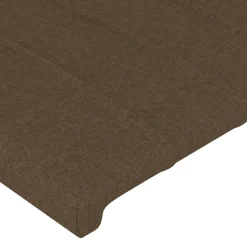 Wezgłowie Brąz 80 cm Tkanina Low vidaXL