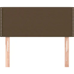 Wezgłowie Brąz 80 cm Tkanina Niski vidaXL