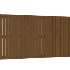 Wezgłowie łóżka Brąz 159.5 x 90 cm Pine Wood vidaXL
