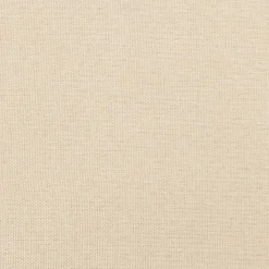 Wezgłowie Kremowy 163 x 16 x 118/128 cm Tkanina vidaXL
