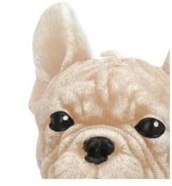 Świeca Figurka ANIMALS PIES BULDOG 11,5x15cm beżowa parafinowa