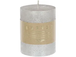 Świeca Rustic Metallic 9 cm złota