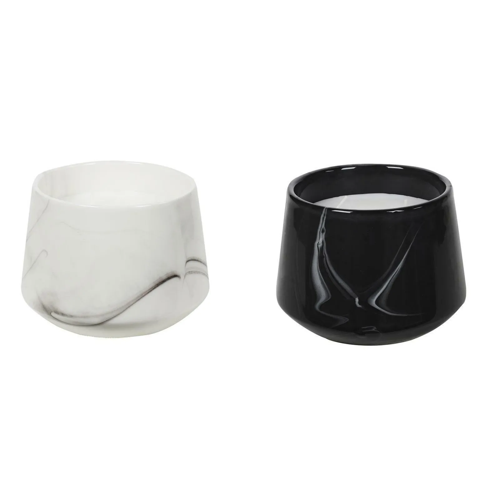 Świeca zapachowa Marble L czarna