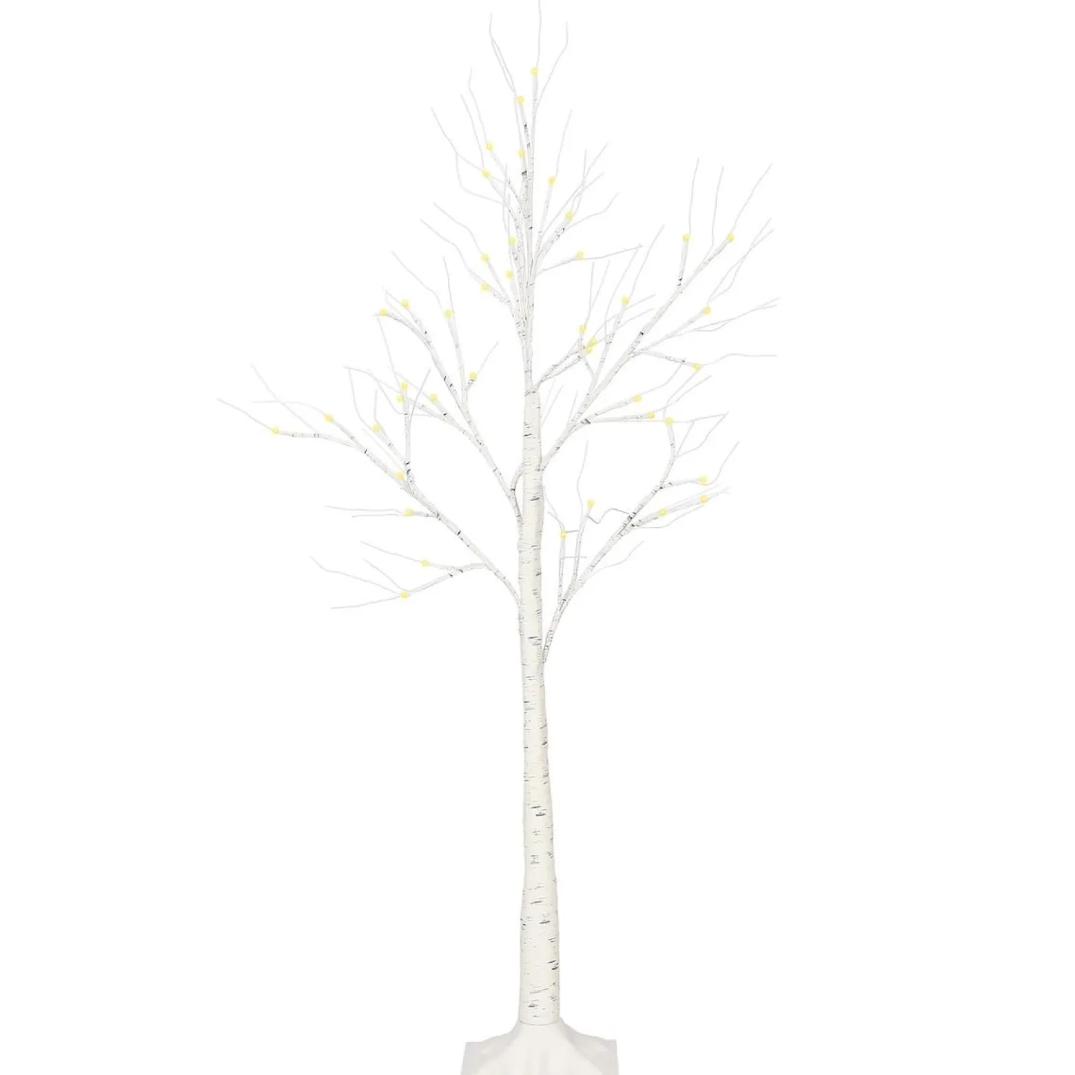 Świecące drzewko 150 cm brzoza 72 Led drzewko świąteczne