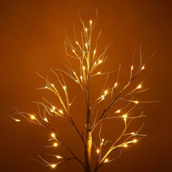 Świecące drzewko 150 cm brzoza 72 Led drzewko świąteczne
