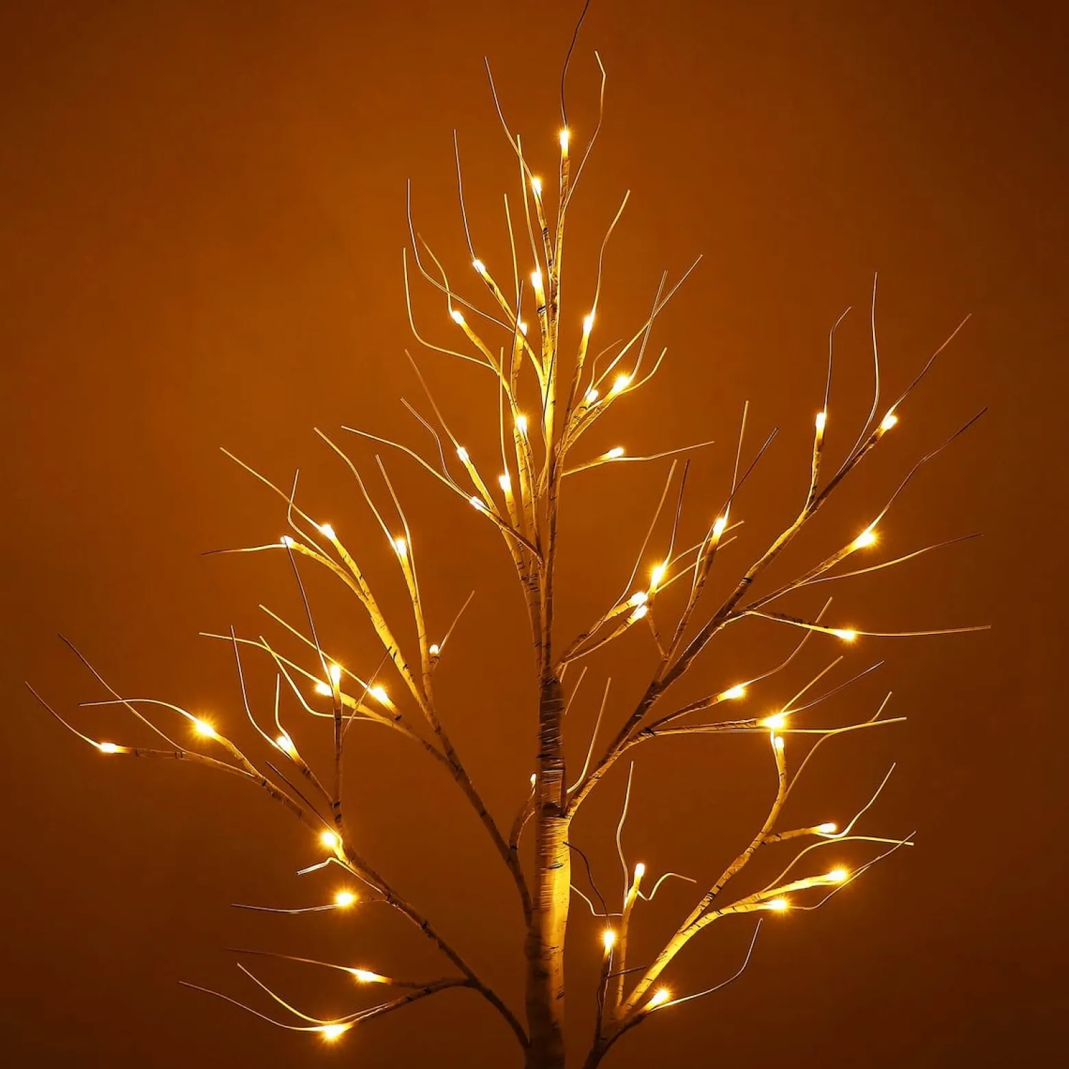 Świecące drzewko 150 cm brzoza 72 Led drzewko świąteczne
