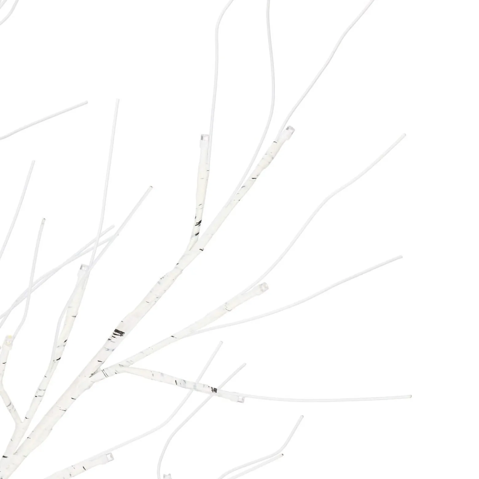 Świecące drzewko 150 cm brzoza 72 Led drzewko świąteczne