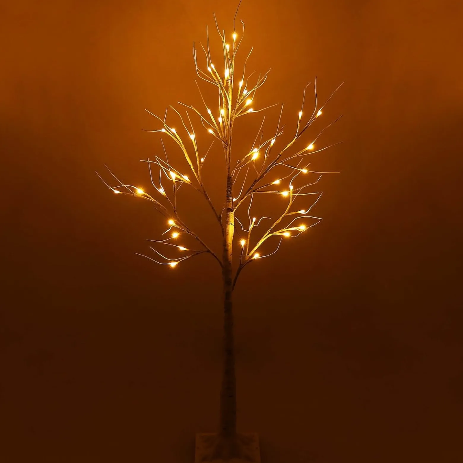 Świecące drzewko 150 cm brzoza 72 Led drzewko świąteczne