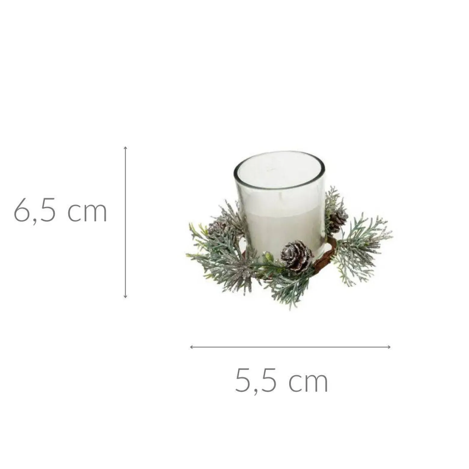 Świece zapachowe świąteczne, 3 szt.