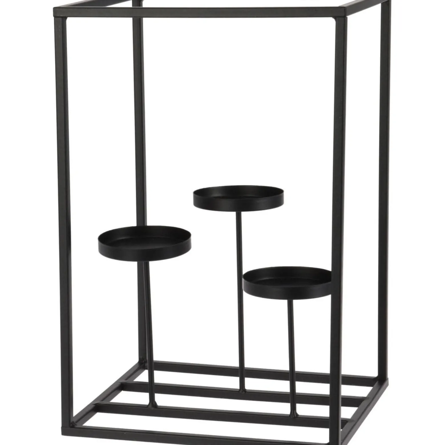 Świecznik na tealighty, 36 cm, metalowy