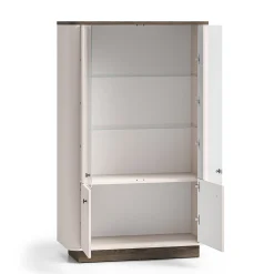 Witryna na książki 92 cm VILANO do salonu kaszmir