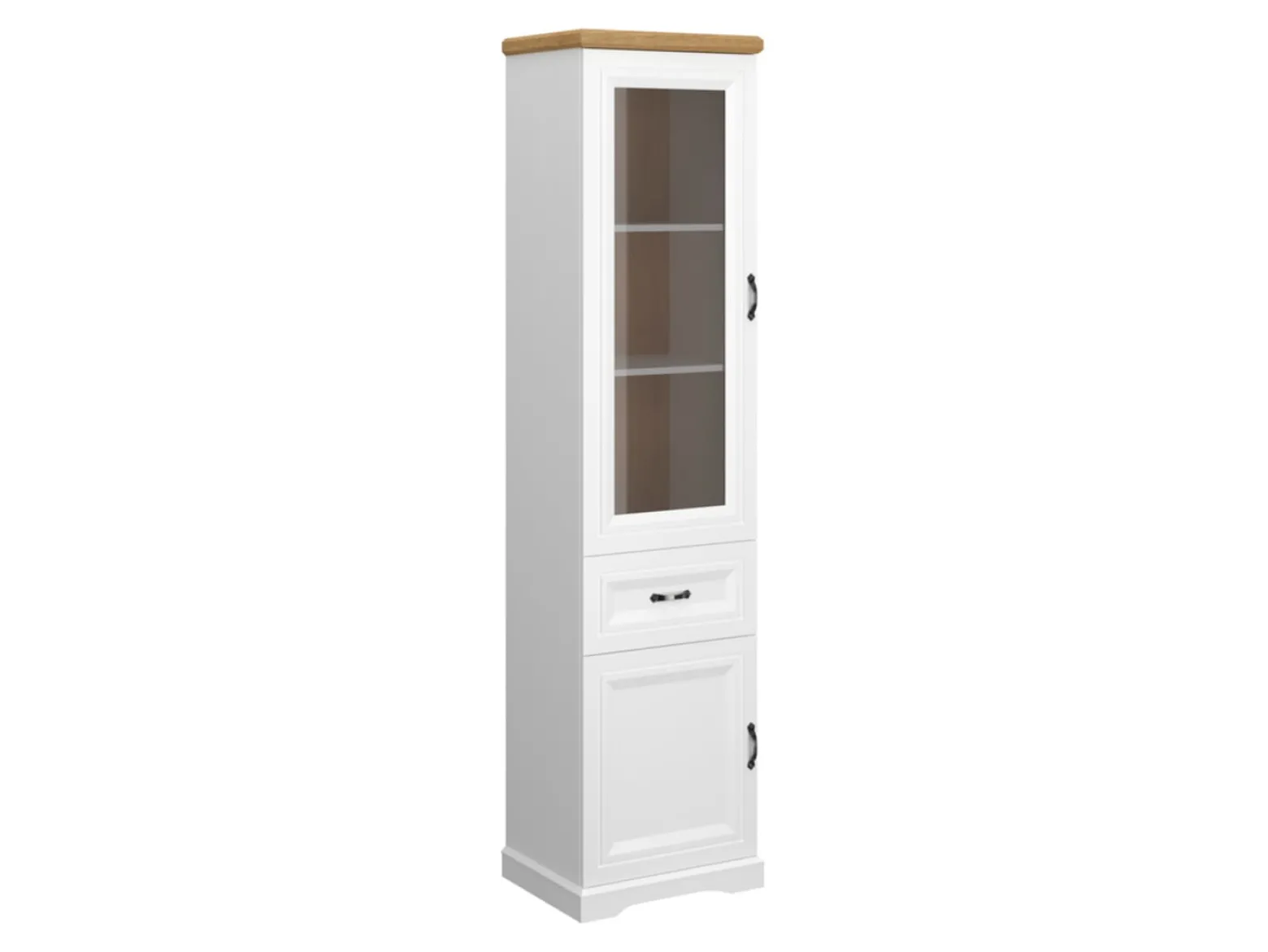 Witryna Riva 52 cm z 2 drzwiami biała