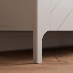 Witryna wąska wysoka LORIEN 60 cm kaszmir