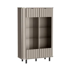 Witryna z przeszkleniem dwudrzwiowa do salonu NEVADA