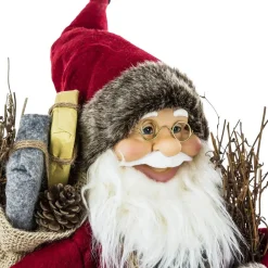 Święty Mikołaj z prezentami 61 cm FIGURKA