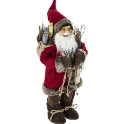 Święty Mikołaj z prezentami 61 cm FIGURKA