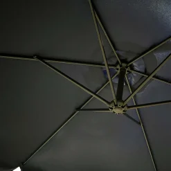 Wodoodporny parasol ogrodowy CYNIA granatowy 300x300x245 cm