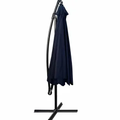 Wodoodporny parasol ogrodowy CYNIA granatowy 300x300x245 cm