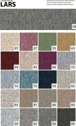 Wygodna Gustowna Sofa Modułowa Teddy 190 Cm - Możliwe Konfiguracje