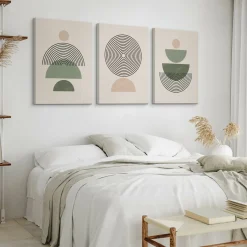 3x Obraz Set Minimalizm W Stylu Boho 30x40cm
