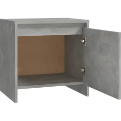 2x Szafka Nocna Komoda Stolik Półka Nocna Do Sypialni 45x34x44.5 cm