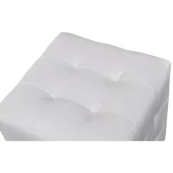 2x Szafka Nocna Stolik Komoda Biała Do Sypialni Pokoju Salonu 30x30x30 cm