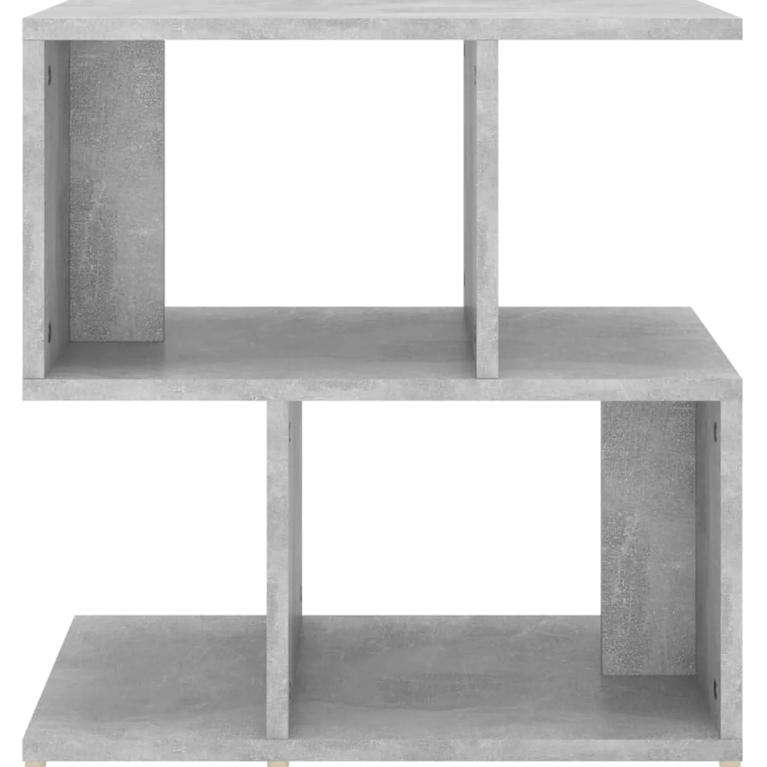 2x Szafka Nocna Stolik Komoda Szara Do Sypialni 50x30x51,5 cm