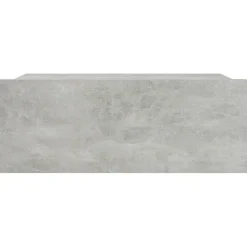 2x Szafka Nocna Stolik Szara z Szufladą Wisząca Do Sypialni 40x30x15 cm