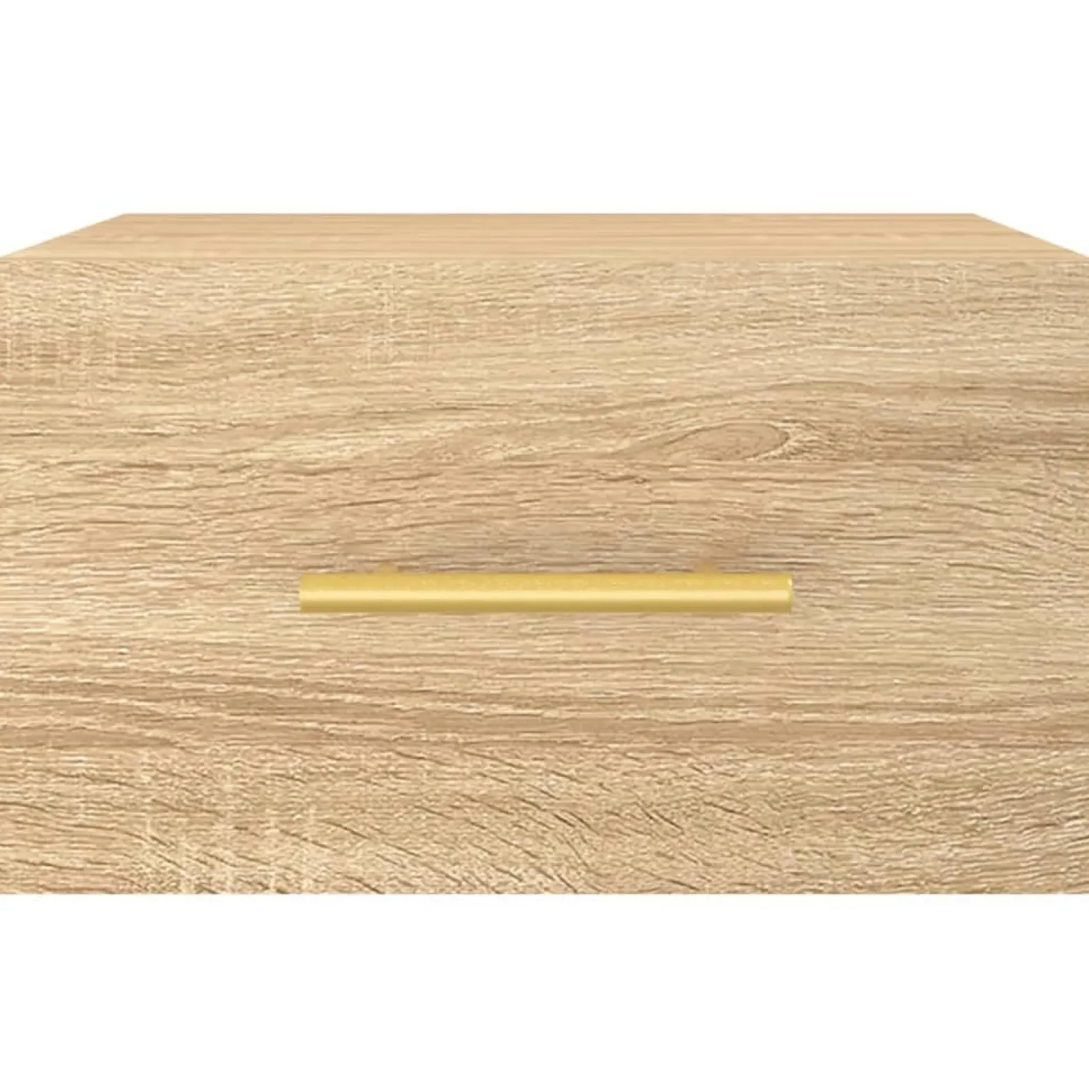 2x Szafka Nocna Wisząca Brąz Komoda Stolik Nocny Do Sypialni 35x35x20 cm