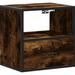 2x Szafka Nocna Wisząca Komoda Stolik Nocny Do Sypialni 40x31x39.5