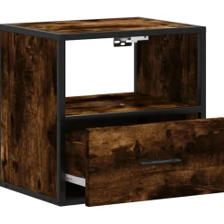 2x Szafka Nocna Wisząca Komoda Stolik Nocny Do Sypialni 40x31x39.5