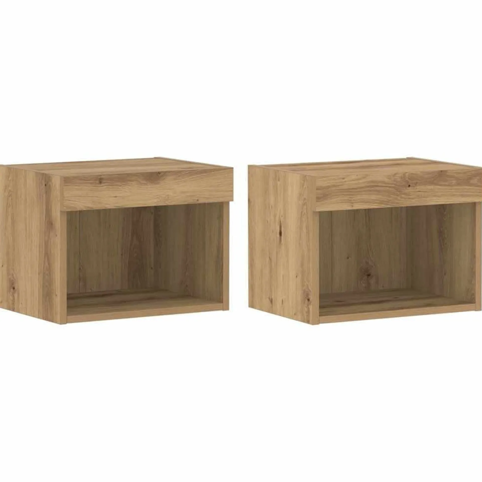 2x Szafka RTV Stolik Półka Szafka Pod Telewizor Do Salonu 40 x 30 x 30 cm