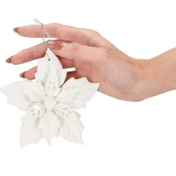 Zawieszka choinkowa 12 cm gwiazda betlejemska świąteczna