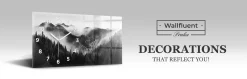 Zegar ścienny dekoracyjny cichy Tukan w trawie fi30