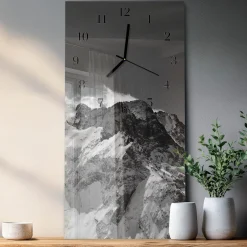 Zegar kuchenny 30x60 Góra szklany ścienny