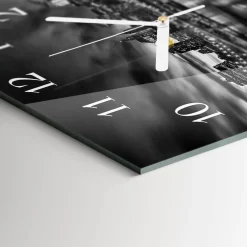 Zegar premium 30x30 Miasto zegar ścienny