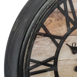 Zegar ścienny 3D z cyframi rzymskimi, Ø 50 cm