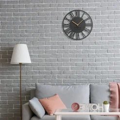 Zegar ścienny Loft Piccolo 30cm czarny
