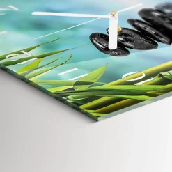 Zegar ścienny 30x30 Kamienie design na ścianę