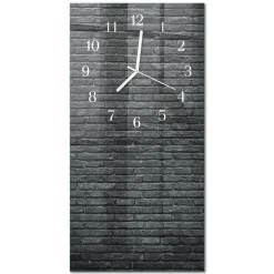 Zegar ścienny 30x60 Klinkier cichy mechanizm salon