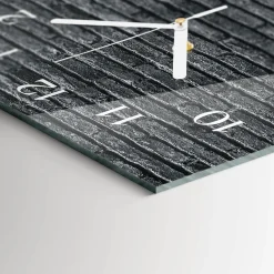 Zegar ścienny 30x60 Klinkier cichy mechanizm salon