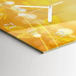 Zegar ścienny 30x60 Wzór cichy mechanizm salon