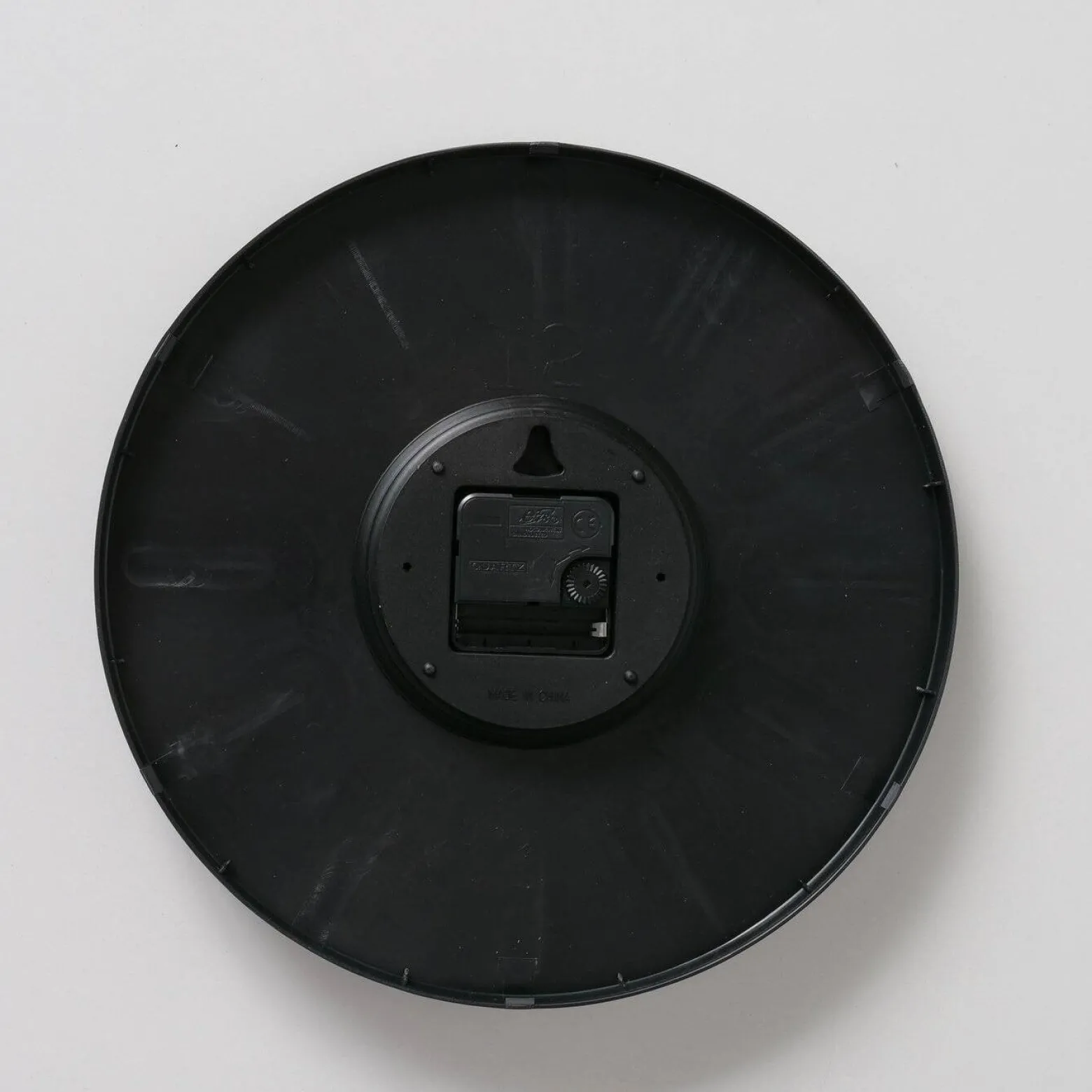 Zegar czarny loft TEMPO, Ø 30 cm