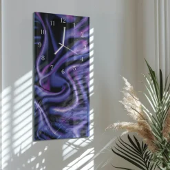 Zegar do salonu 30x60 Aksamit zegar ścienny