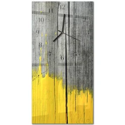 Zegar do salonu 30x60 Deska Drewniana dekoracyjny na ścianę