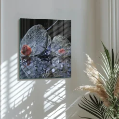 Zegar foto 30x30 Sztuka cichy mechanizm salon