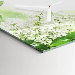 Zegar jesienny 30x30 Liście kolorowe liście drzewa natura jesień